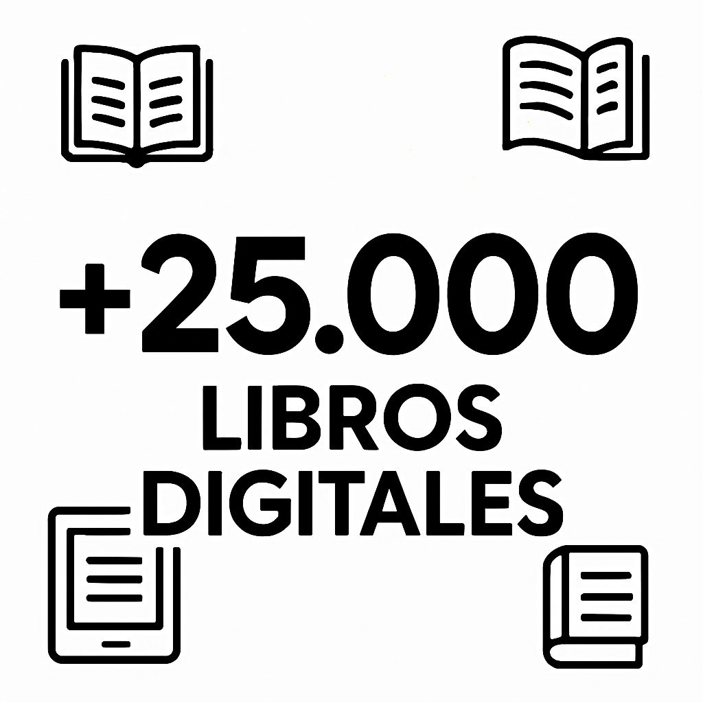 📦 PACK DE +25.000 LIBROS DIGITALES